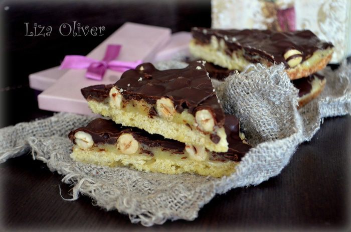 Треугольное печенье "Три вкуса"