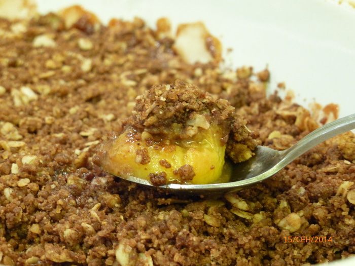 Сливовый крамбл