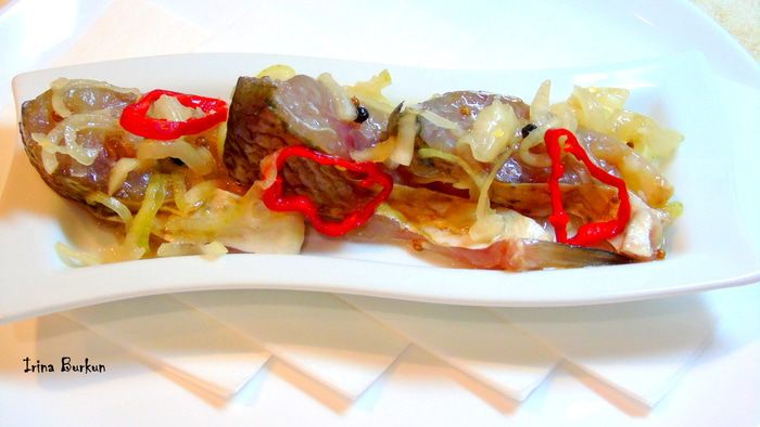 Маринованный лещ