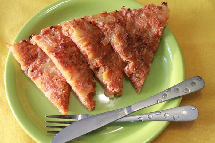 Коврижка морковная с фруктами