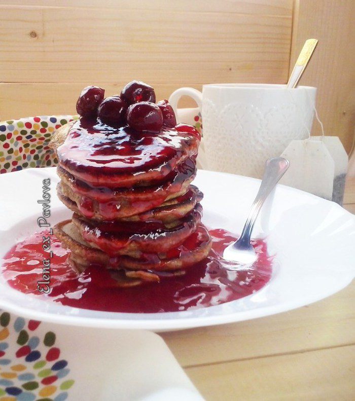 Панкейки в американском стиле с ароматом "Эрл Грей"