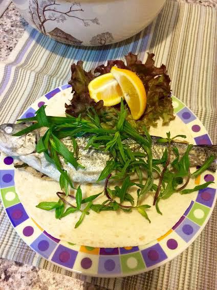 Форель с тархуном