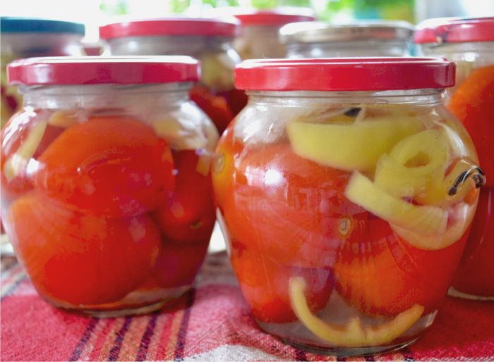 Помидоры по-рижски