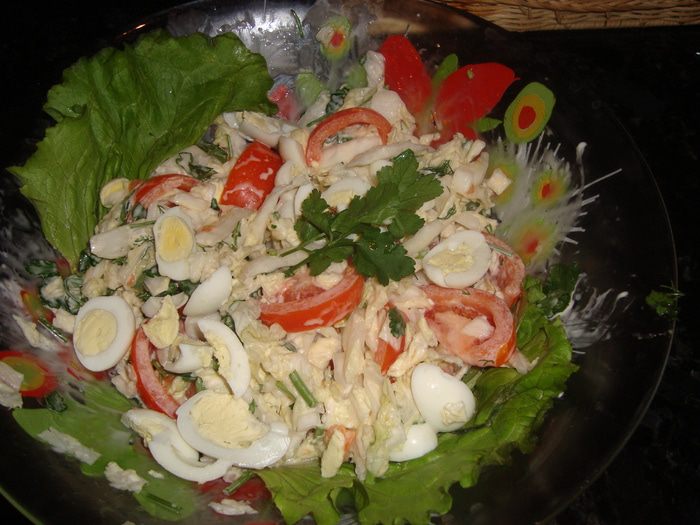 Салат из пекинской капусты "Вечерний"