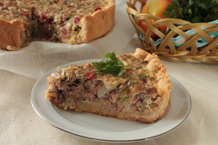 Пирог с тунцом