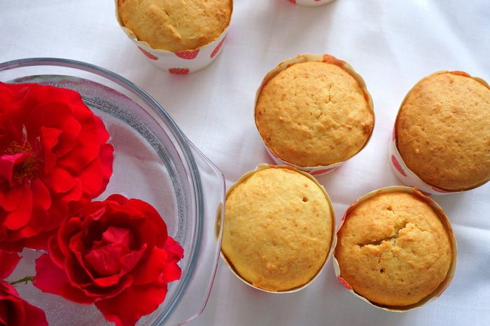 Творожные кексы со сгущенкой