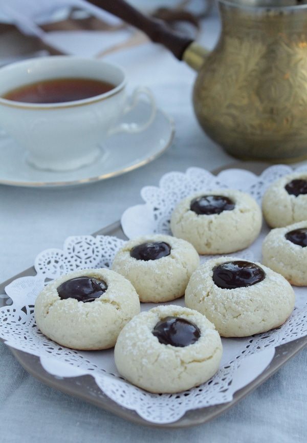 Печенье с шоколадным ганашем