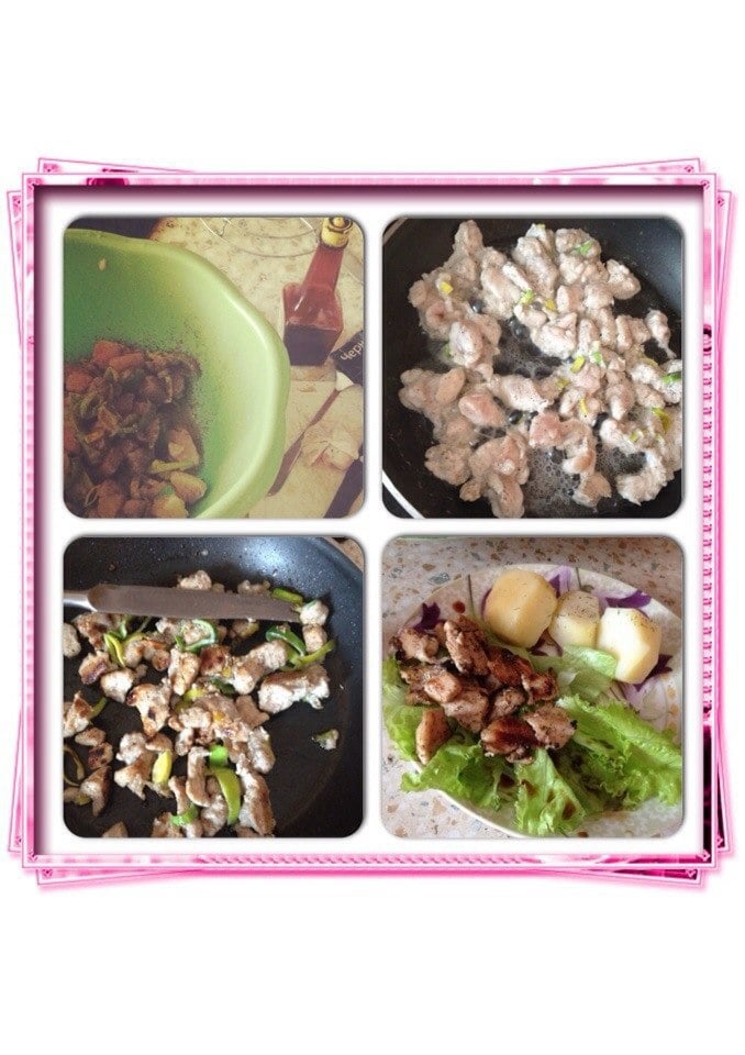 Курица в медово-соевом соусе 