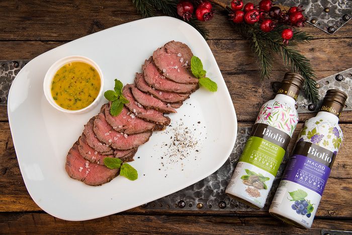 Ростбиф с горчичным соусом