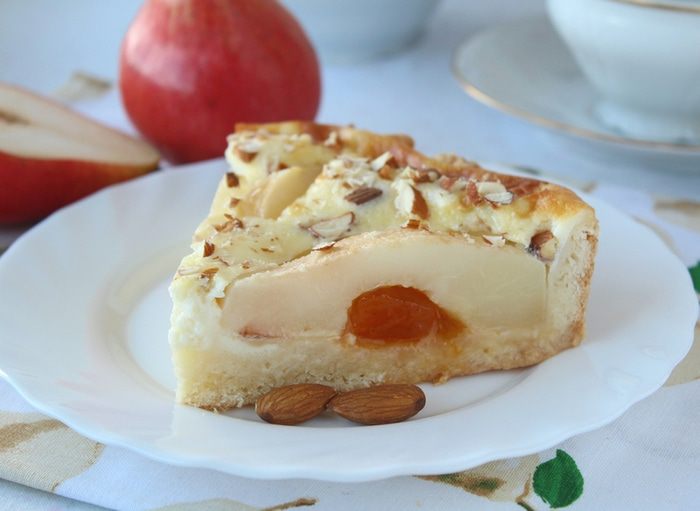 Пирог с грушей