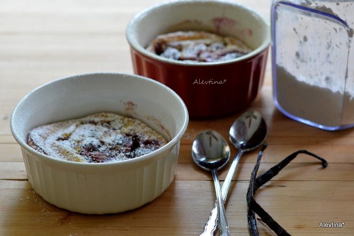 Ванильно-вишневый клафути