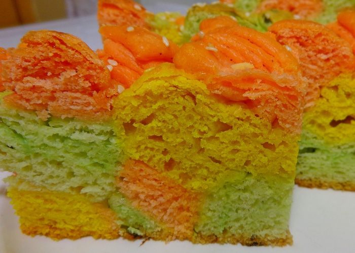 Пряный хлеб «Кубик Рубика»