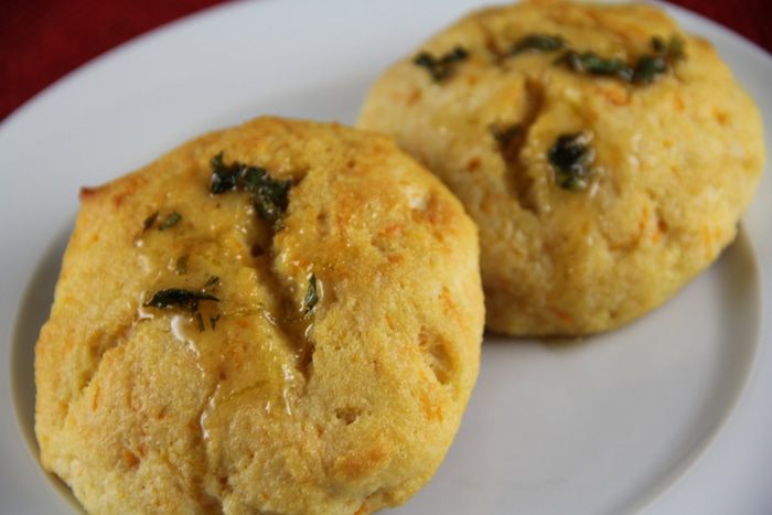 Запеченные морковные сырники на белках