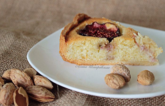 Тарт миндально-инжирный