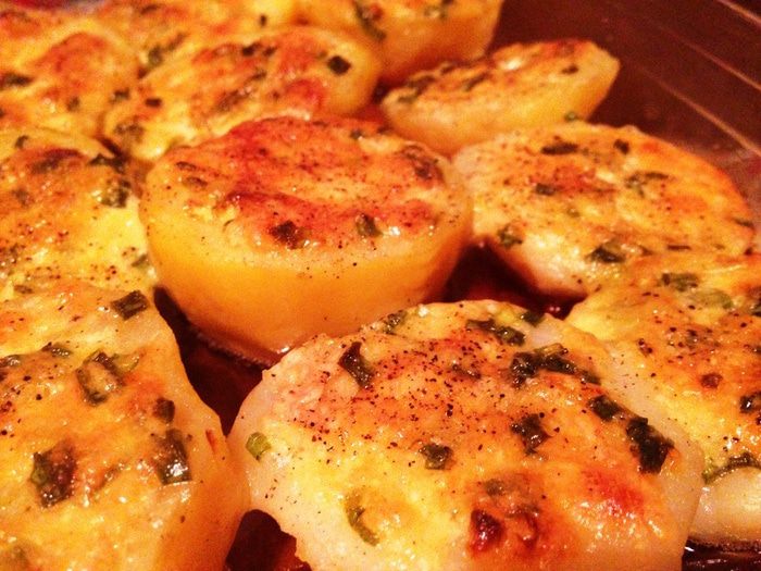 Чесночная картошка