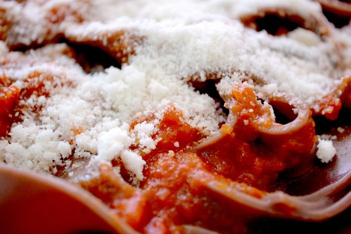 Паппарделле с трюфелем и какао