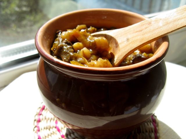 Перловка с грибами