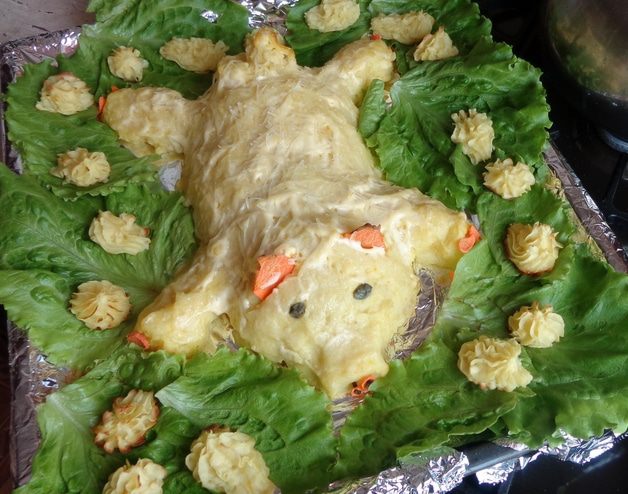 Картофельная запеканка " Бедный Фунтик..."