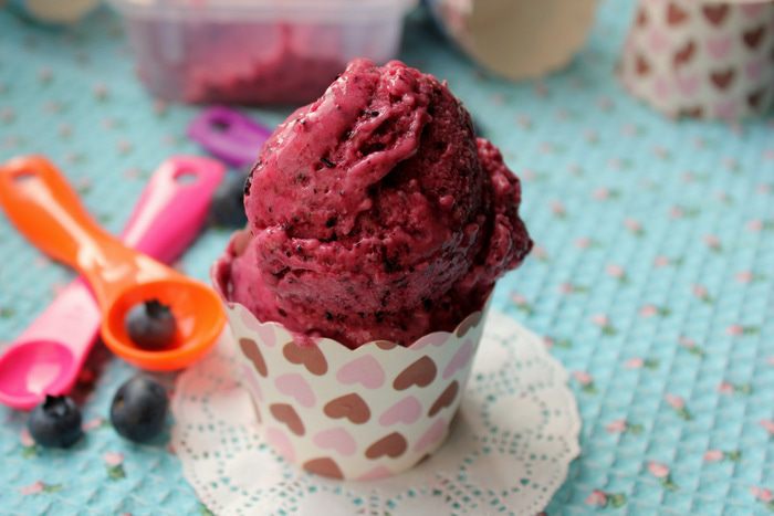 Веганское мороженое 