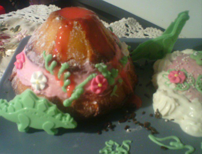 Праздничный вулкан 