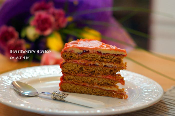 Барбарисовый торт для команды "Едим Дома!"