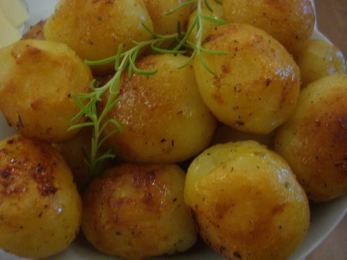 Картофель с медом