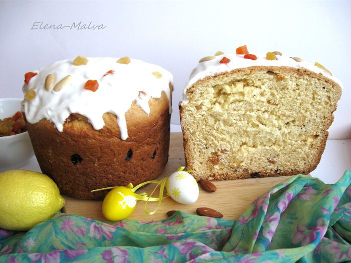 Пасхальный монастырский кулич от Матушки 