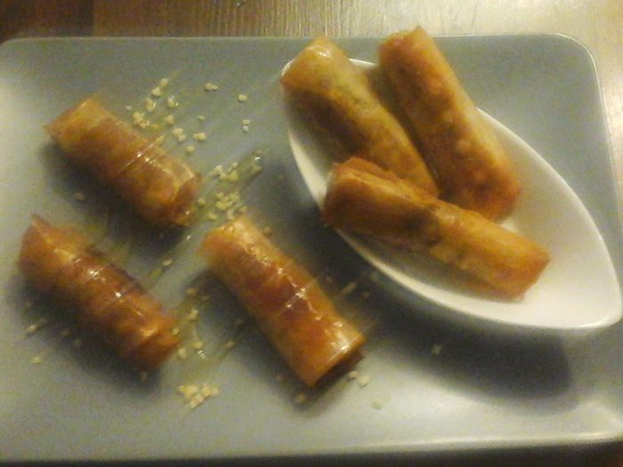 "Сигары" с орешками и Пахлава