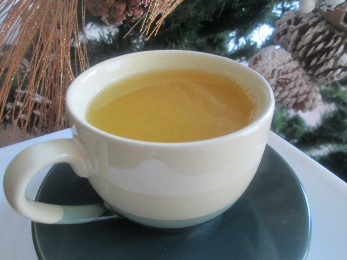 Апельсиновый чай с коньяком "Парижские тайны"