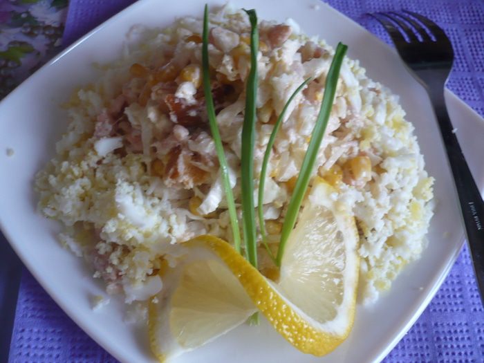 Салат"Посейдон"