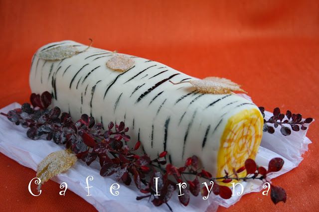 Рулет "Березовое полено"