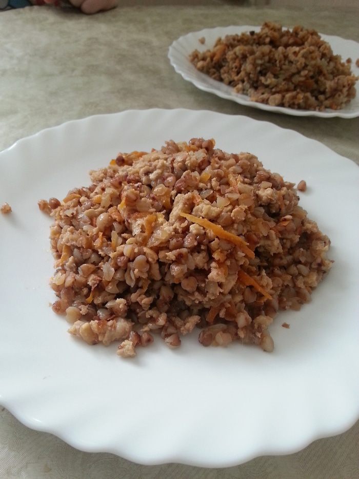 Гречка с мясом по мотивам рецептов Ю.Высоцкой