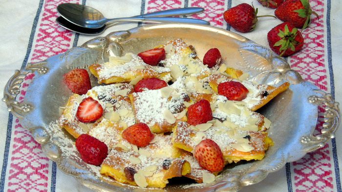 Кайзершмаррн с клубникой