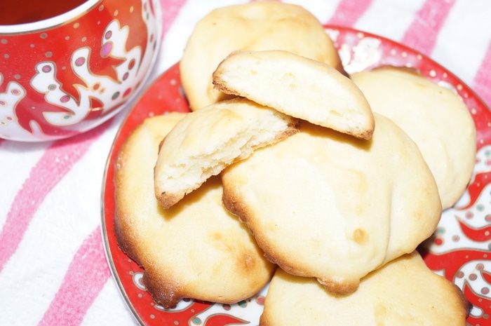 Печенье бисквитное на сметане