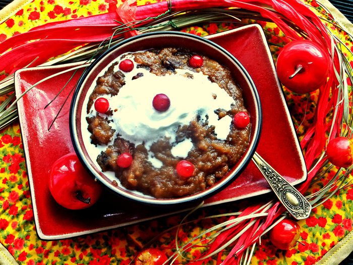 Латышский хлебный суп