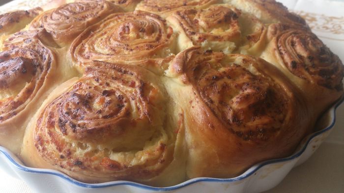 Месеница - болгарский пирог с брынзой