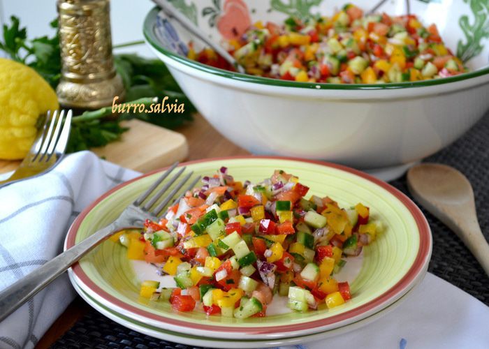 Салат-сальса «Израильский»