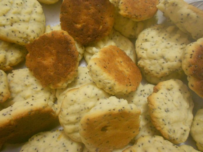 Лимонное печенье