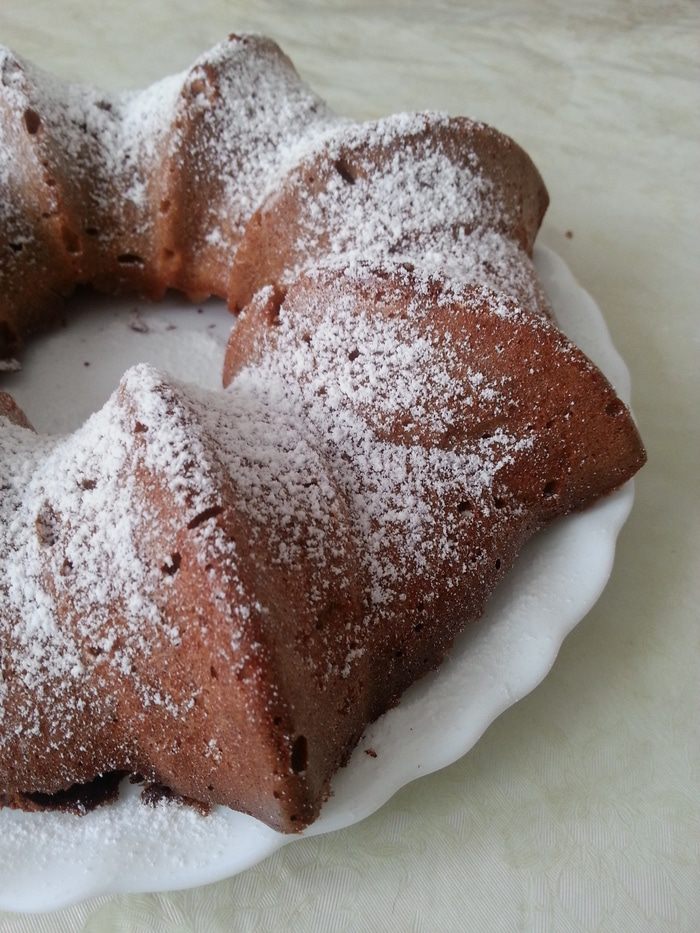 Ржаной кекс с миндалем