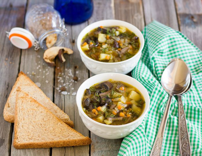 Грибной суп 