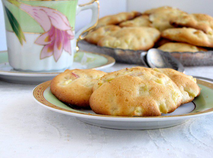 Мягкое яблочное печенье