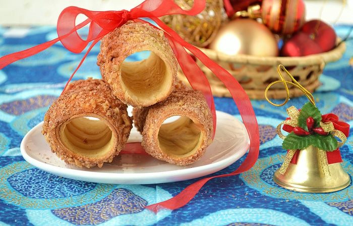 Трдельник - чешские витые булочки