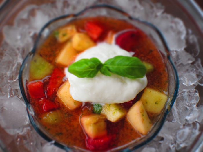 Салат "Фруктовая фантазия"