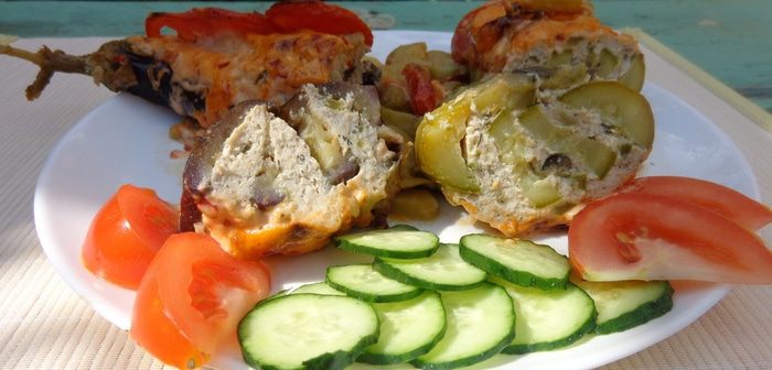 Кебабы в овощах по-турецки