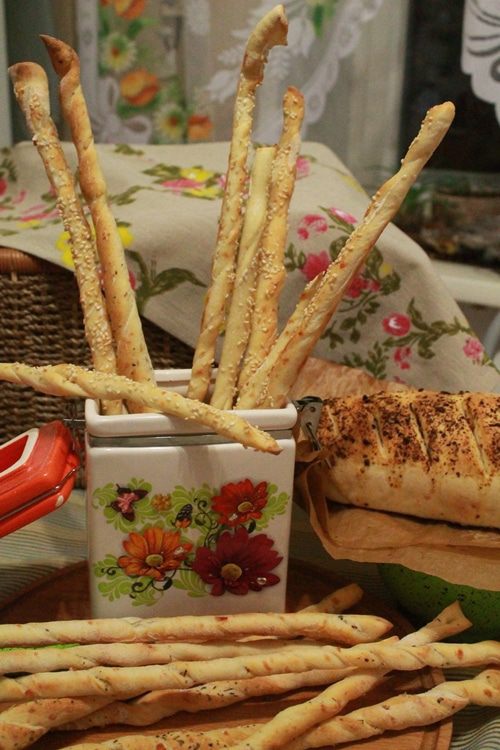 Грассини с пармезаном 