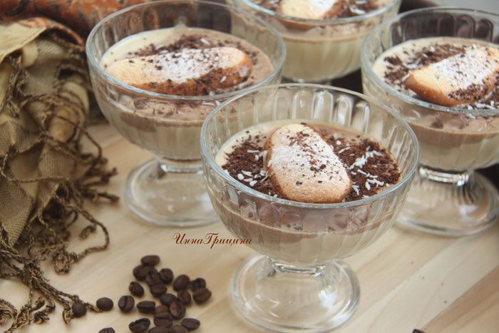 Кофейно-кокосовый тирамису