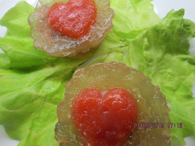 Холодец с коктейлем-желе "Кровавая Мэри" 