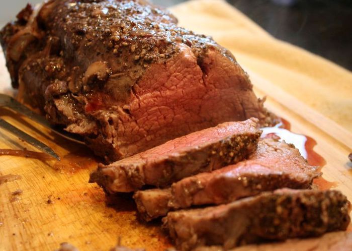 Телятина в вишневом маринаде