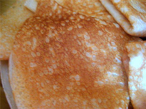 Ажурные блинчики