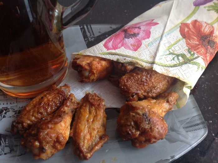 Куриные крылышки к пиву